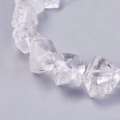 Natural Quartz Crystal Beads Strands&nbsp;G-I201-D