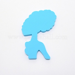 DIY Food Grade Silhouette Silicone Bust Statue Molds&nbsp;DIY-TAC0018-15