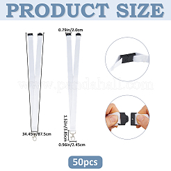 Polyester Mobile Straps&nbsp;LS-FIND-WH0139-969A