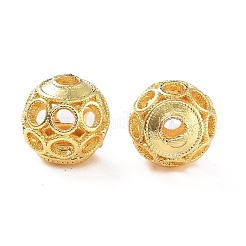 Rack Plating Brass Beads&nbsp;KK-S377-07G