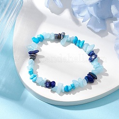 Natural & Syntheti Gemstone Stretch Bracelets for Women&nbsp;BJEW-JB10994-01