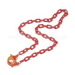 Acrylic Cable Chain Necklace Sets&nbsp;NJEW-JN03635