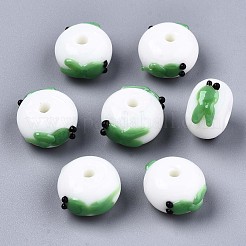 Handmade Bumpy Lampwork Beads&nbsp;LAMP-S194-004C