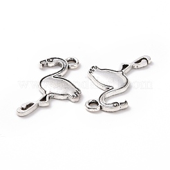 Tibetan Style Alloy Pendants&nbsp;TIBEP-S315-11AS-RS