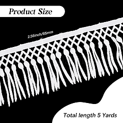 Polyester Yarn Tassel Lace Trim&nbsp;OCOR-WH20007-217A