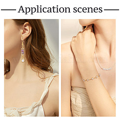 72Pcs 12 Styles ABS Plastic Imitation Pearls Charms/Connector Charms&nbsp;FIND-TA0003-16