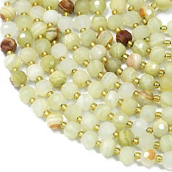 Natural Jade Beads Strands&nbsp;G-K389-E66-01