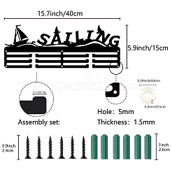 Fashion Iron Medal Hanger Holder Display Wall Rack&nbsp;ODIS-WH0037-440