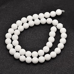Natural Malaysia Jade Beads Strands&nbsp;G-A146-8mm-B01