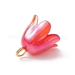 Lily Flower Charms&nbsp;PALLOY-JF02542-01