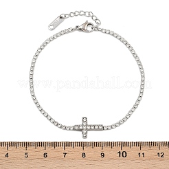 304 Stainless Steel Cup Chains Bracelets for Women&nbsp;BJEW-D364-01A-P