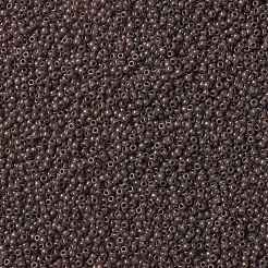 MIYUKIラウンドロカイユビーズ  日本製シードビーズ  （rr2400)透明ダークトパーズ  8/0  3mm  穴：1mm  約422~455PCS /ボトル  10 G /ボトル&nbsp;SEED-JP0009-RR2400