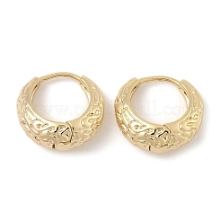 Brass Hoop Earrings&nbsp;EJEW-D320-16G
