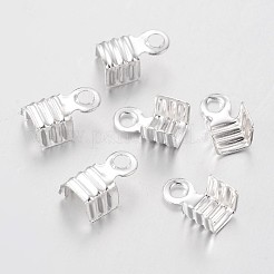 Brass Folding Crimp Ends&nbsp;X-KK-P031-06