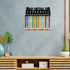 Iron Medal Holder Frame&nbsp;AJEW-WH0390-009