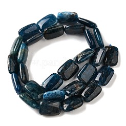 天然石アパタイトビーズ連売り  長方形  14.5x10x5mm  穴：1mm  約28個/連  15.75''（40センチメートル）&nbsp;G-Q026-B01-02