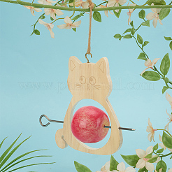 Wooden Bird Feeder&nbsp;AJEW-FG0004-81B