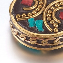 Handmade Indonesia Beads&nbsp;IPDL-F022-06C
