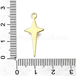 304 Stainless Steel Pendants&nbsp;STAS-Z163-08G