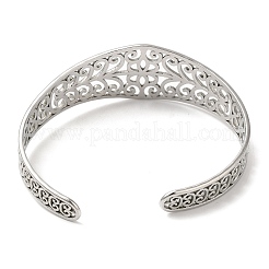 Non-Tarnish 304 Stainless Steel Cuff Bangles&nbsp;BJEW-K267-04P