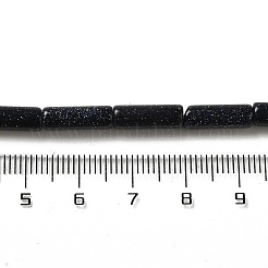 Synthetic Blue Goldstone Beads Strands&nbsp;G-D464-22