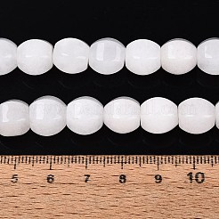 Natural White Jade Beads Strands&nbsp;G-Q608-08A-01