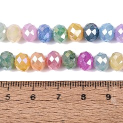 Electroplate Glass Beads Strands&nbsp;EGLA-N027-01A-01