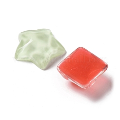 Translucent Resin Cabochons&nbsp;CRES-M026-26