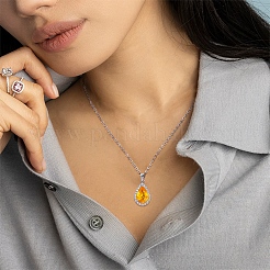1Pc 925 Sterling Silver Micro Pave Clear Cubic Zirconia Pendant Cabochon Settings&nbsp;STER-BC0003-58
