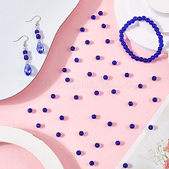 250Pcs Glass Round Beads&nbsp;GLAA-SP0001-49B