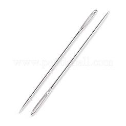 アイアン製針  プラチナ  60x1.25mm  穴：8x1mm&nbsp;TOOL-R046-60x1.25mm-01