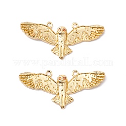 Rack Plating Brass Micro Pave Cubic Zirconia Pendants&nbsp;ZIRC-C040-32G