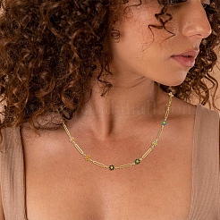 3M Brass Enamel Link Chains&nbsp;CHC-YW0001-08