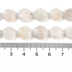 Natural White Moonstone Beads Strands&nbsp;G-C116-A15-01B