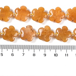 Natural Topaz Jade Beads Strands&nbsp;G-NH0028-01A