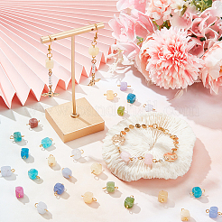 Natural Dolomite Connector Charms&nbsp;G-DC0001-10