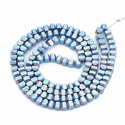 Electroplate Non-magnetic Synthetic Hematite Beads Strands&nbsp;G-N0318-02