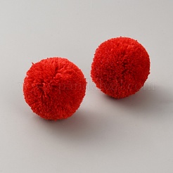 Polyester Pompom Ball&nbsp;AJEW-WH20054-099B