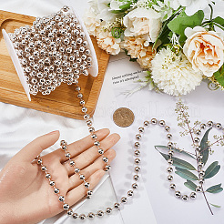 ABS Plastic Imitation Pearl Bead Chain&nbsp;KY-WH20006-09A