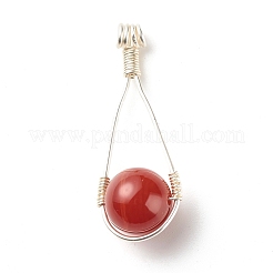 Natural Mixed Stone Pendants&nbsp;PALLOY-JF01112