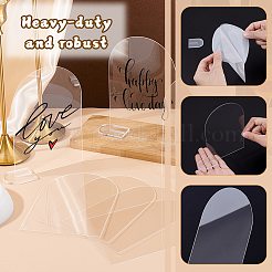 Acrylic Table Sign Holders&nbsp;AJEW-WH0709-089