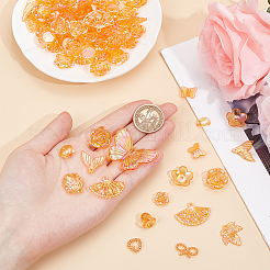 100G Resin Charms and Beads DIY Jewelry Making Findings Kit&nbsp;OHAR-SC0003-01B