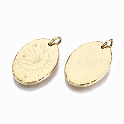 304 Stainless Steel Pendants&nbsp;STAS-S116-033G