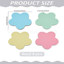 6Pcs Paper Sticky Notes&nbsp;AJEW-LP0004-17