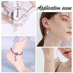 875Pcs 35 Colors Spray Painted Transparent Crackle Glass Beads&nbsp;CCG-PH0001-09