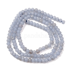 Natural Angelite Beads Strands&nbsp;G-K427-B01-3x4mm
