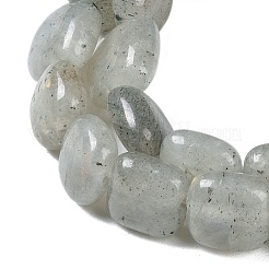 天然石ラブラドライトビーズ連売り  正方形  8.5x8.5x5mm  穴：1.6mm  約50個/連  16.34''（41.5センチメートル）&nbsp;G-M435-A11-01