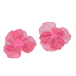 Spray Painted Iron Bead Caps&nbsp;IFIN-Z004-02F