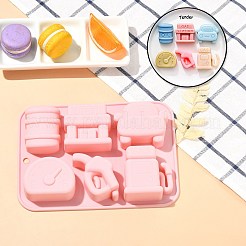 2Pcs Gas Station Themed Silicone Fondant Molds&nbsp;ST-CJ0043-023