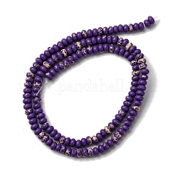 Dyed Synthetic Imperial Jasper Beads Strands&nbsp;G-F804-A01-01